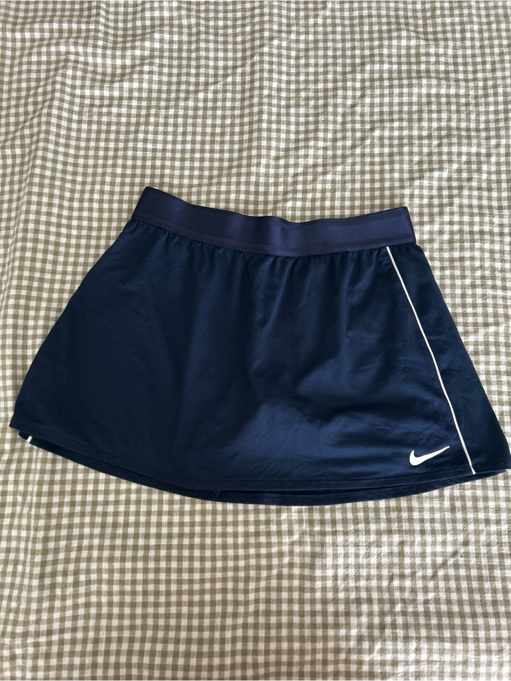 Nike Navy Circle Skirt with White Accent